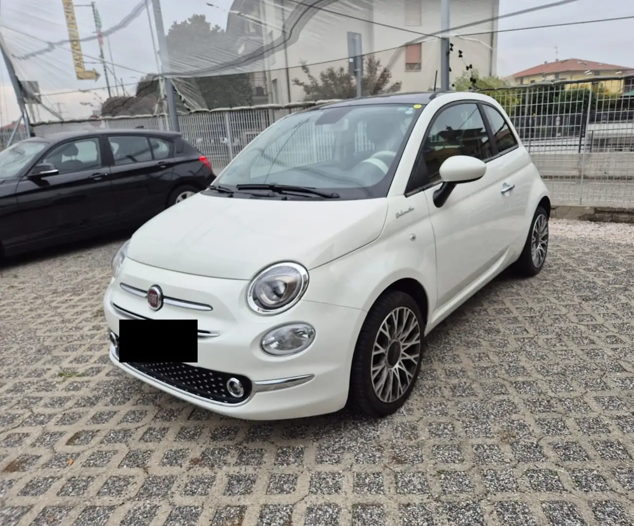 Fiat 500 1.0 hybrid Dolcevita 70cv Navi - 16" Wit - 1