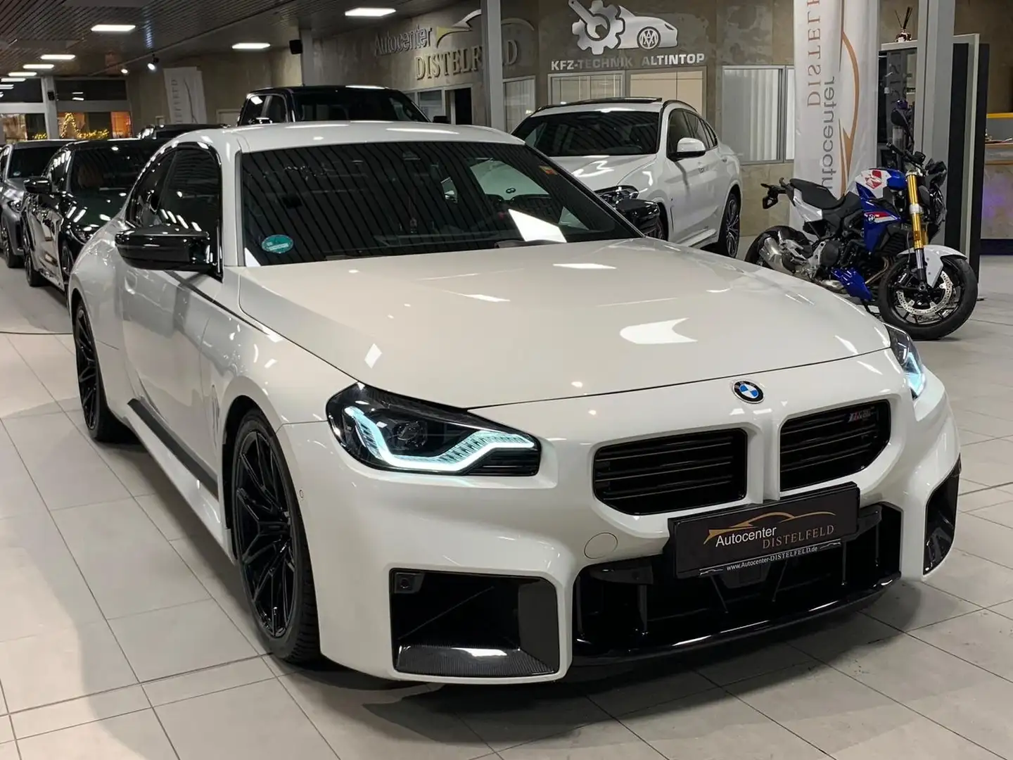 BMW M2 Competition LCI Performace Carbon H&K HUD Blanc - 1
