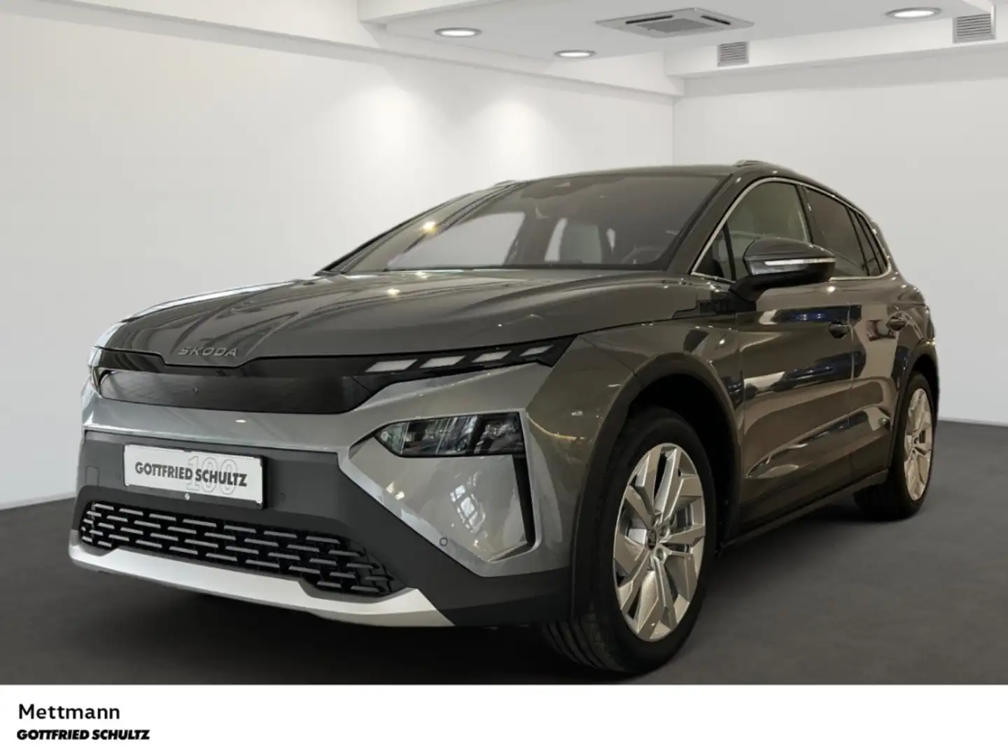 Skoda Elroq 85 ALPHA 82KWH LED RFK ACC NAV MEMORY Grau - 1
