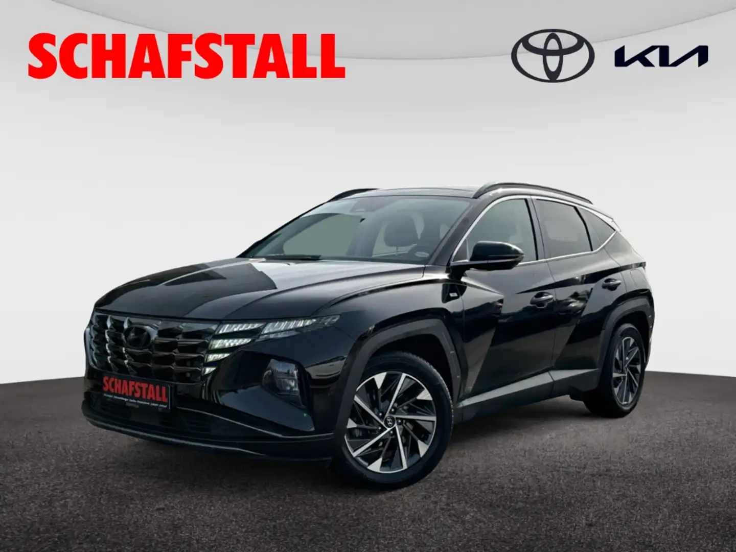Hyundai TUCSON Mild-Hybrid 1.6 Automatik Panorama Navi Tempomat Zwart - 1