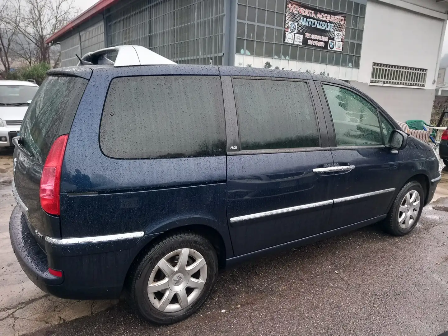 Peugeot 807 2.0 hdi 16v Allure (sv) 163cv E5 Bleu - 2