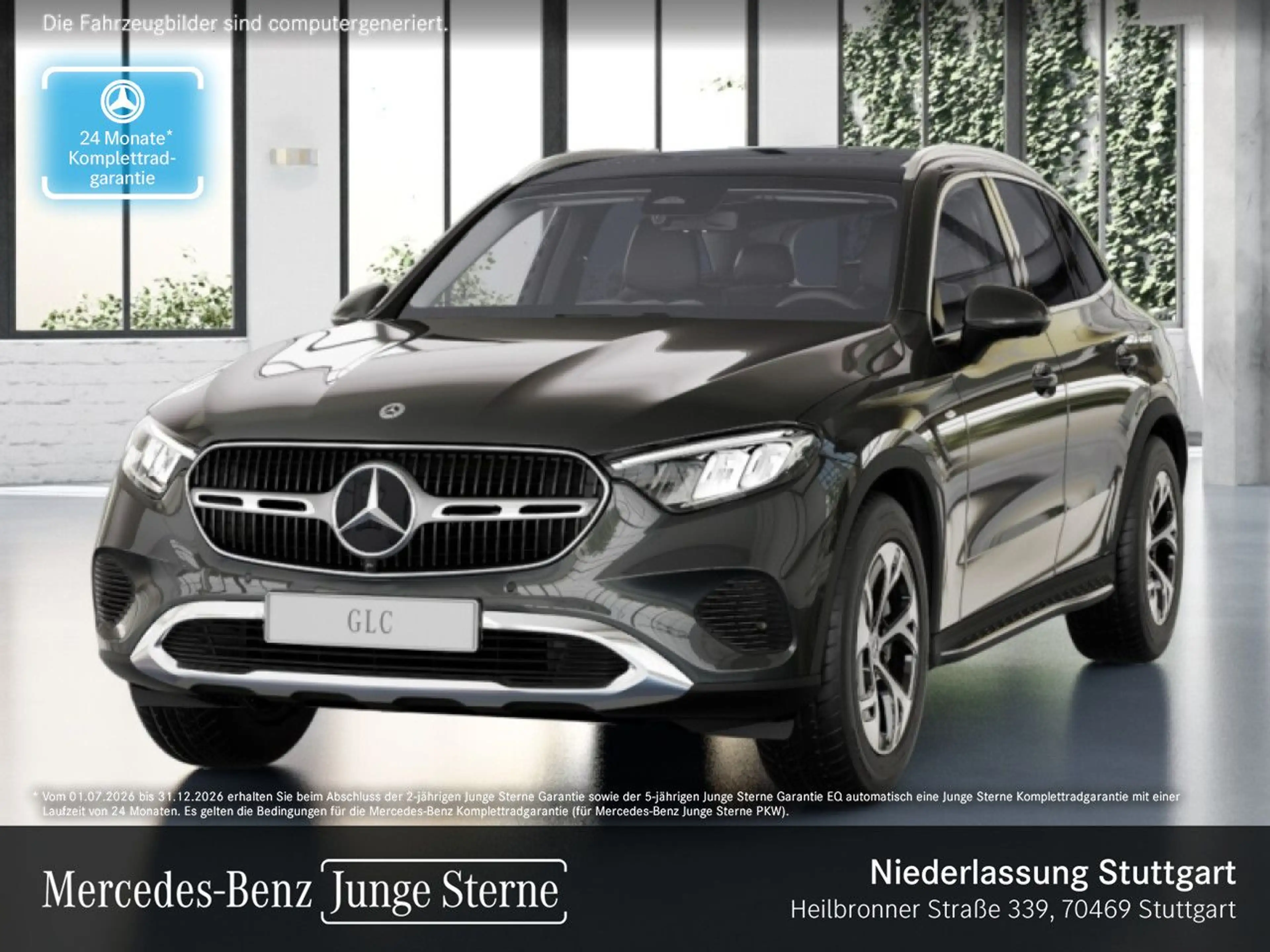 Mercedes-Benz GLC 300 de 4M AVANTG+PANO+360+AHK+LED+TOTW+KEYLESS