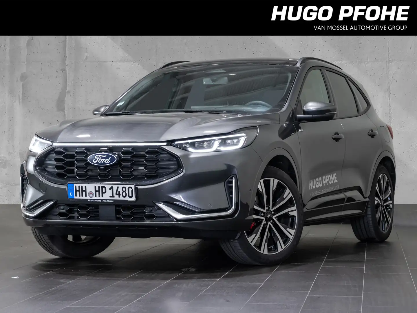Ford Kuga ST-Line X 2.5 Duratec FHEV CVT 4WD Sports Utility Grau - 1