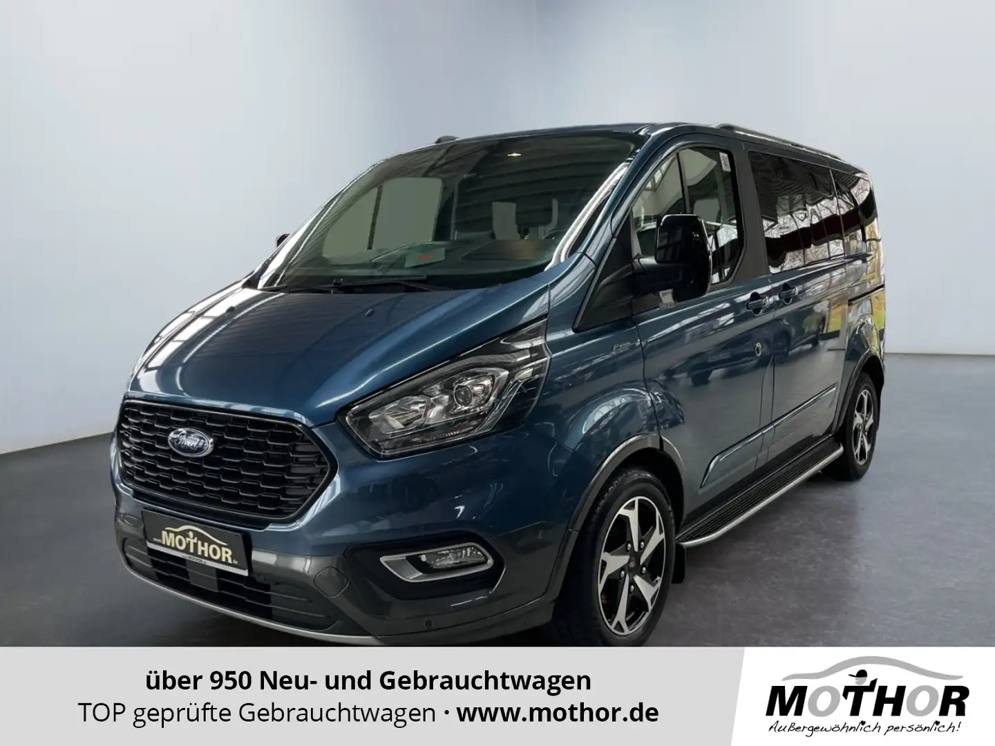 Ford Tourneo Custom Active 2.0 TDCi 320 L1 AHK Starr Blau - 1