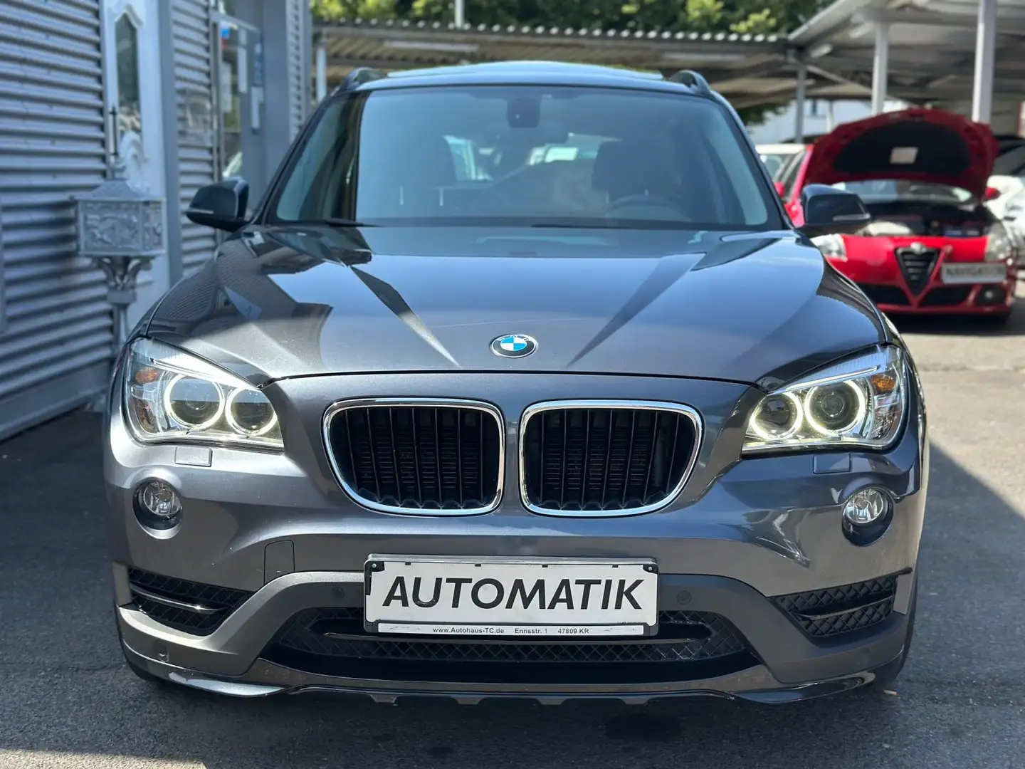 BMW X1 20 d xDrive AUTOMATIK+PANO+NAVI+LEDER Gris - 2