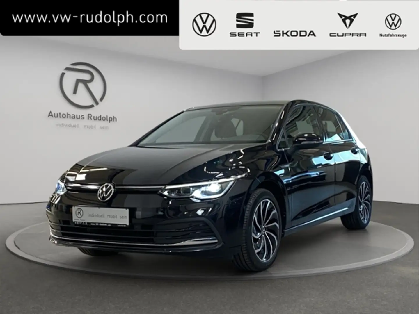 Volkswagen Golf VIII 1.5 TSI Style / Navi LED RFK Schwarz - 1