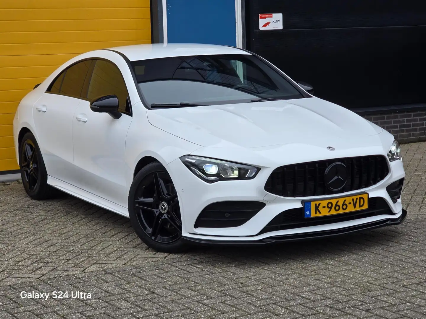 Mercedes-Benz CLA 180 AMG 45 Look / Aut / TOPSTAAT / Navi / Ecc / Elek P Blanc - 1