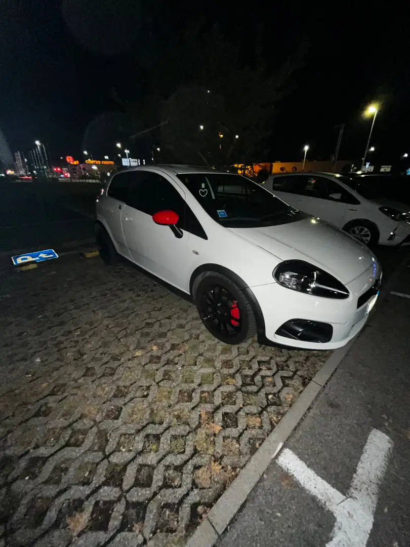 Abarth Grande Punto 1.4 t. t-jet 155cv 3p Weiß - 1