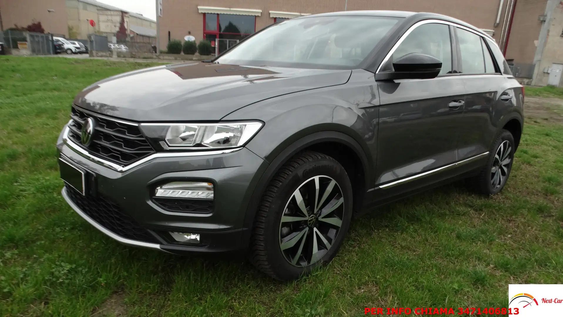 Volkswagen T-Roc 2.0 tdi Style 150cv dsg Gris - 1