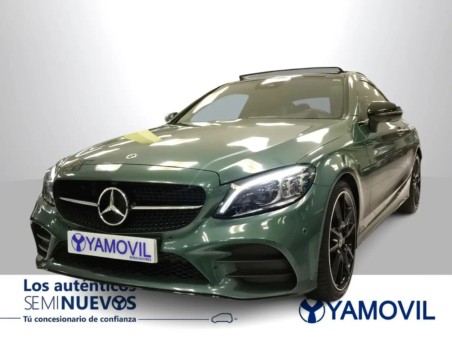 Mercedes-Benz C 220 Coupé 220d 9G-Tronic Grün - 1