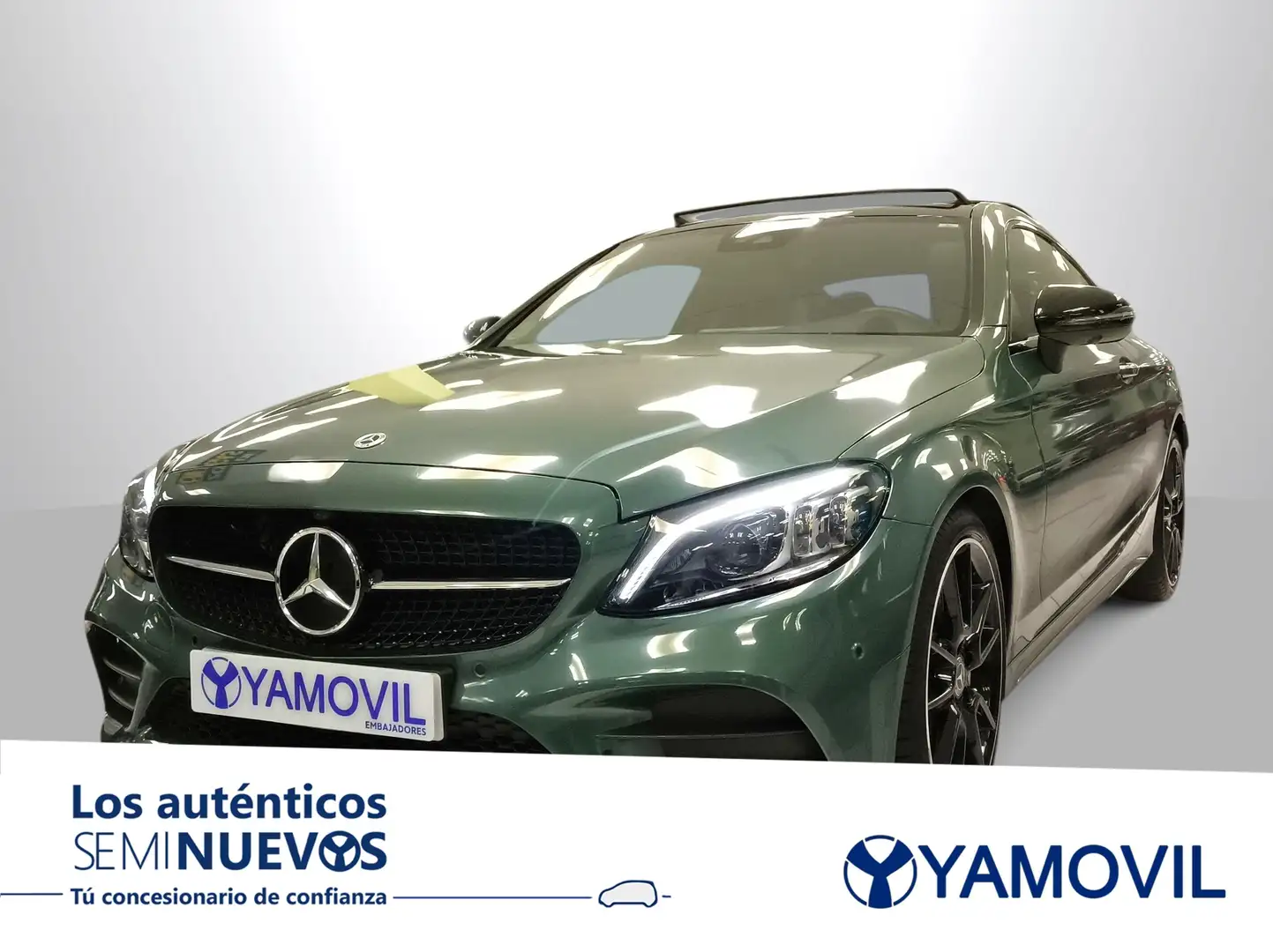 Mercedes-Benz C 220 Coupé 220d 9G-Tronic Verde - 1
