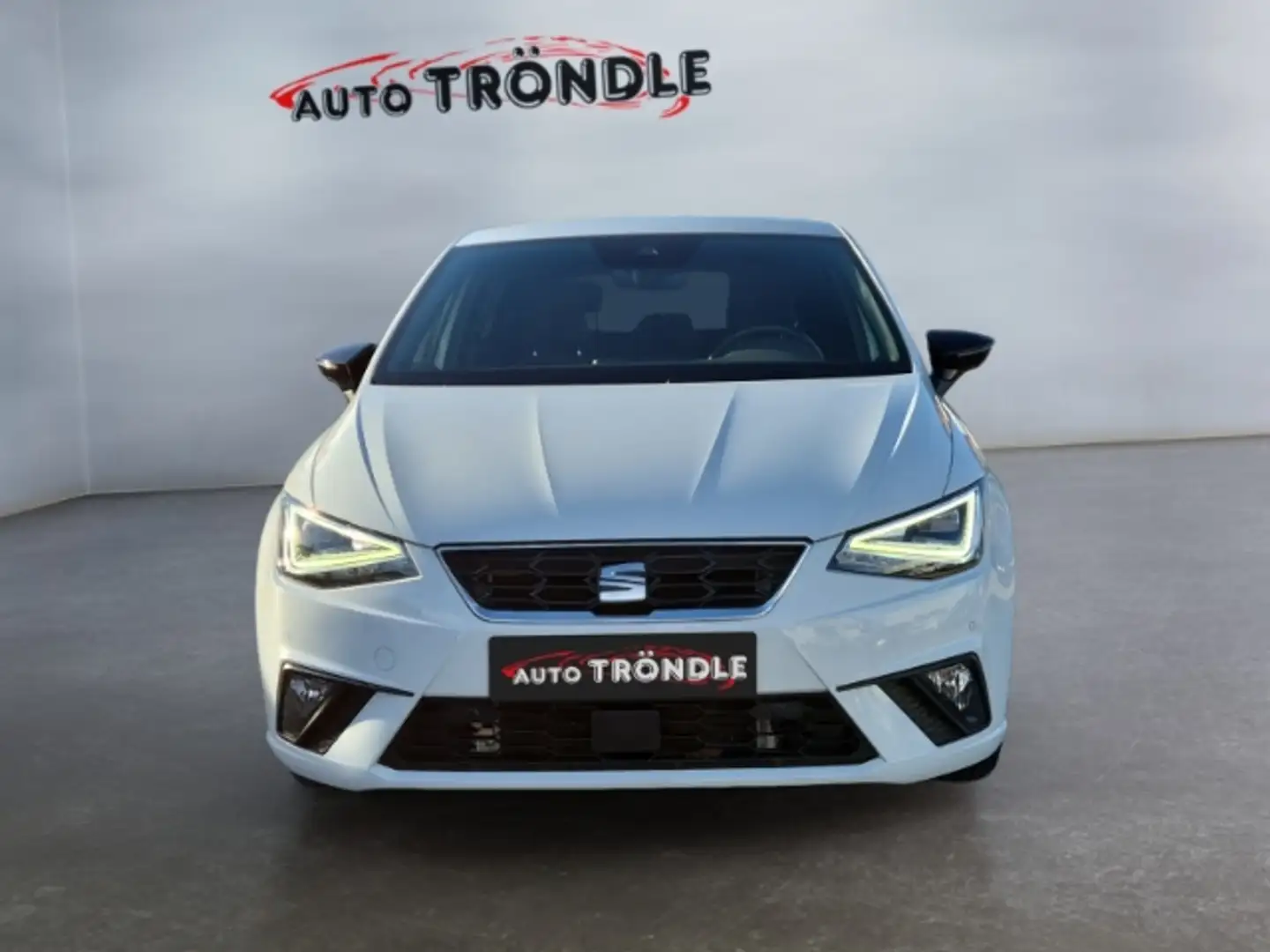 SEAT Ibiza 1.0 TSI DSG FR-Line +LED+ACC+Navi+Kamera Weiß - 2