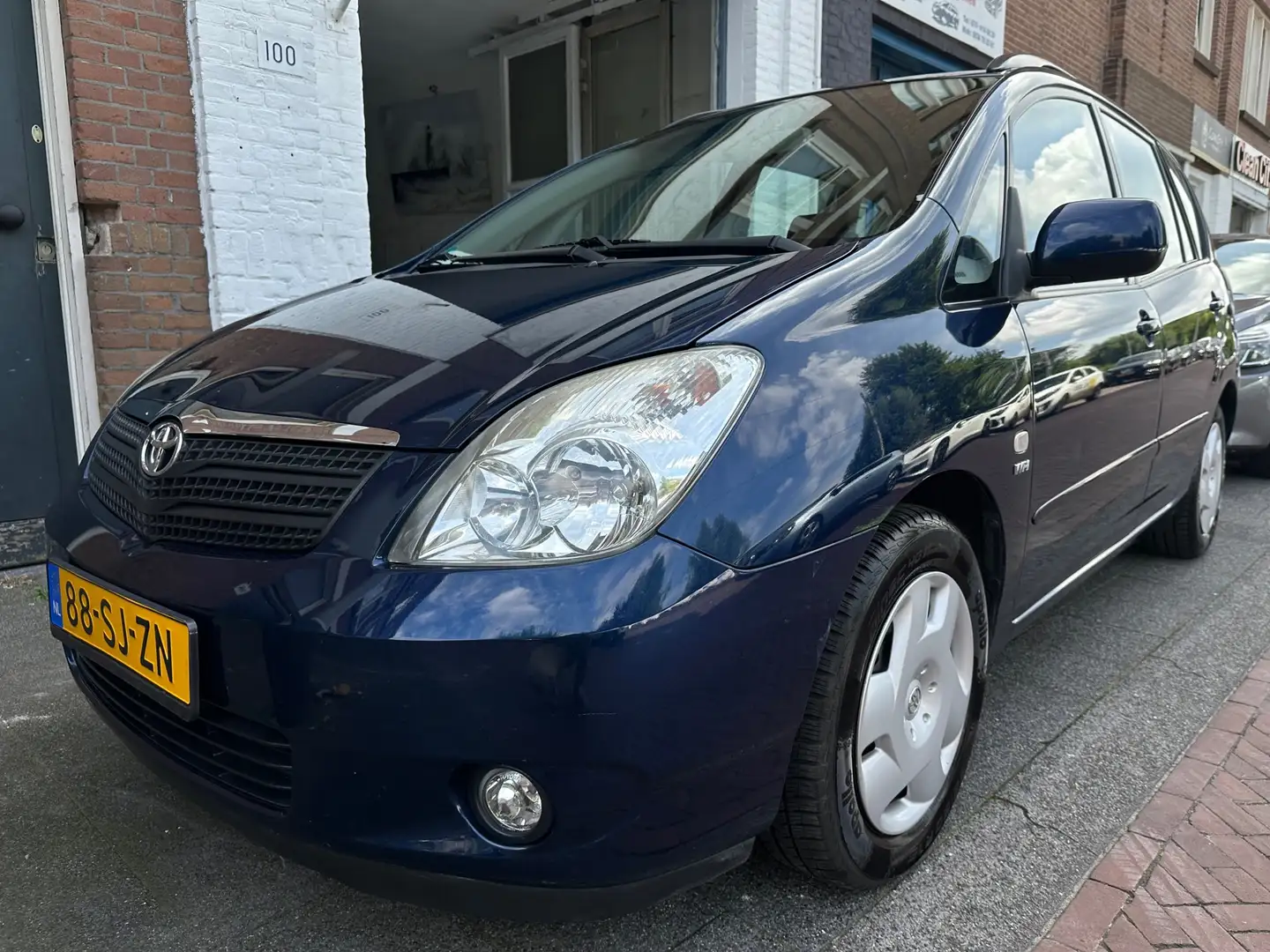 Toyota Corolla Verso 1.8 VVT-i Linea Sol AUTOMAAT Airco Laag Kilometers Blauw - 1