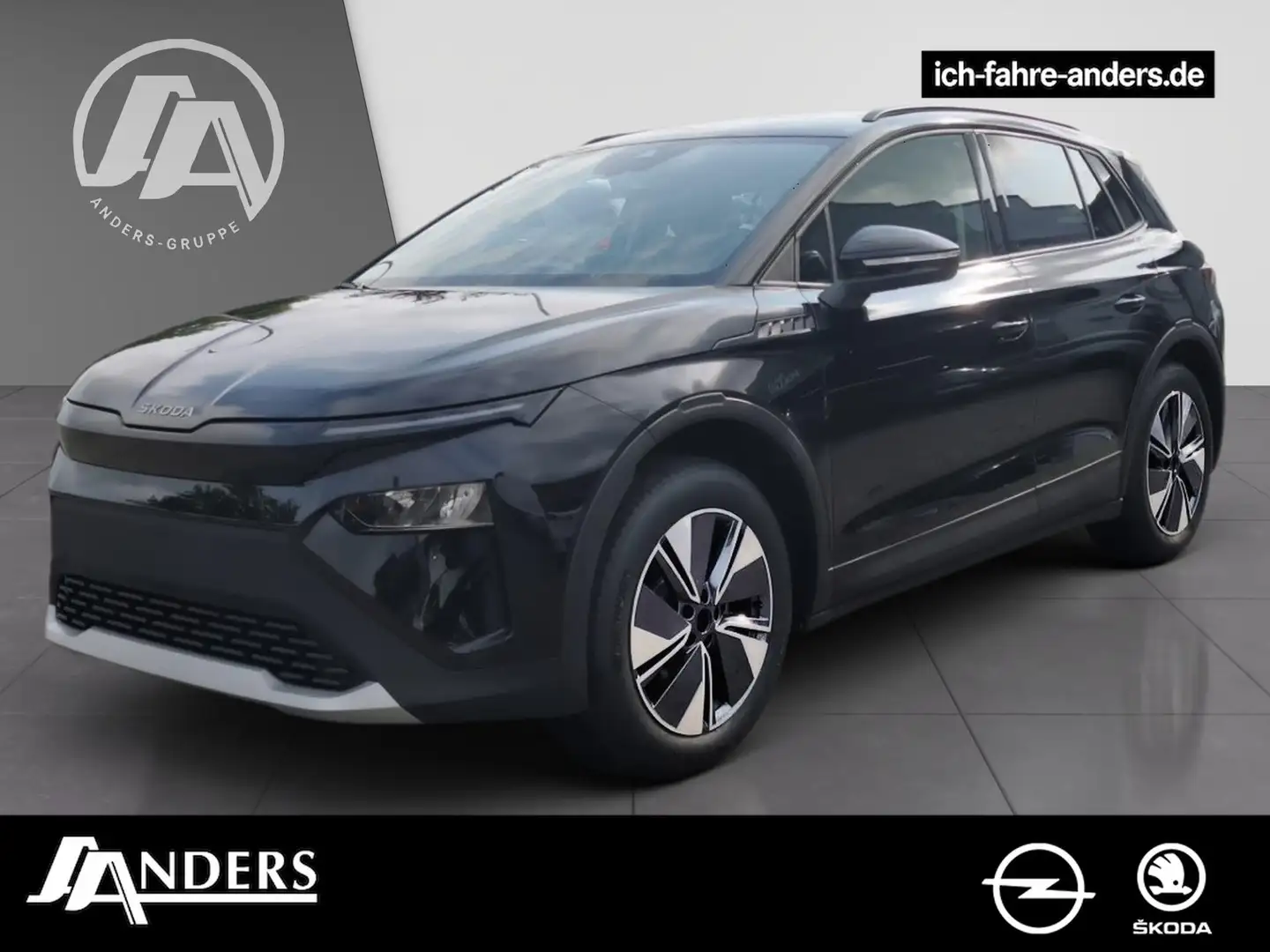 Skoda Elroq 50 Tour +AHK+Distronic+SHZ+SpurH+KeyLess Schwarz - 1