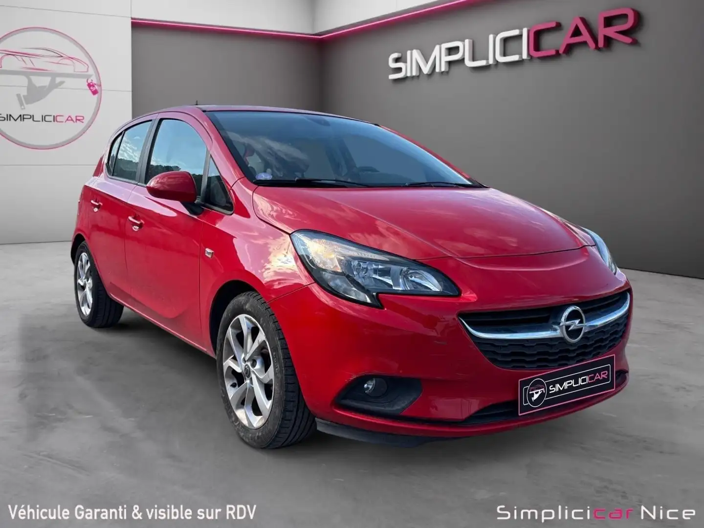 Opel Corsa Corsa 1.4 Turbo 100 ch Start/Stop Edition Rouge - 1