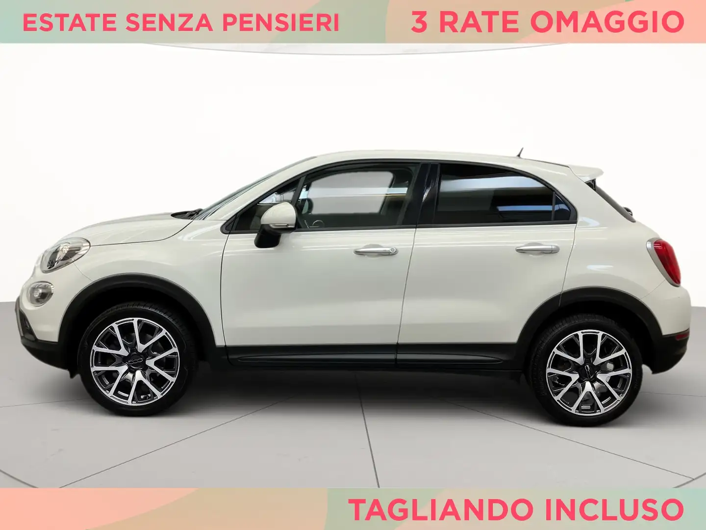 Fiat 500X 2.0 mjt cross 4x4 140cv Bianco - 2
