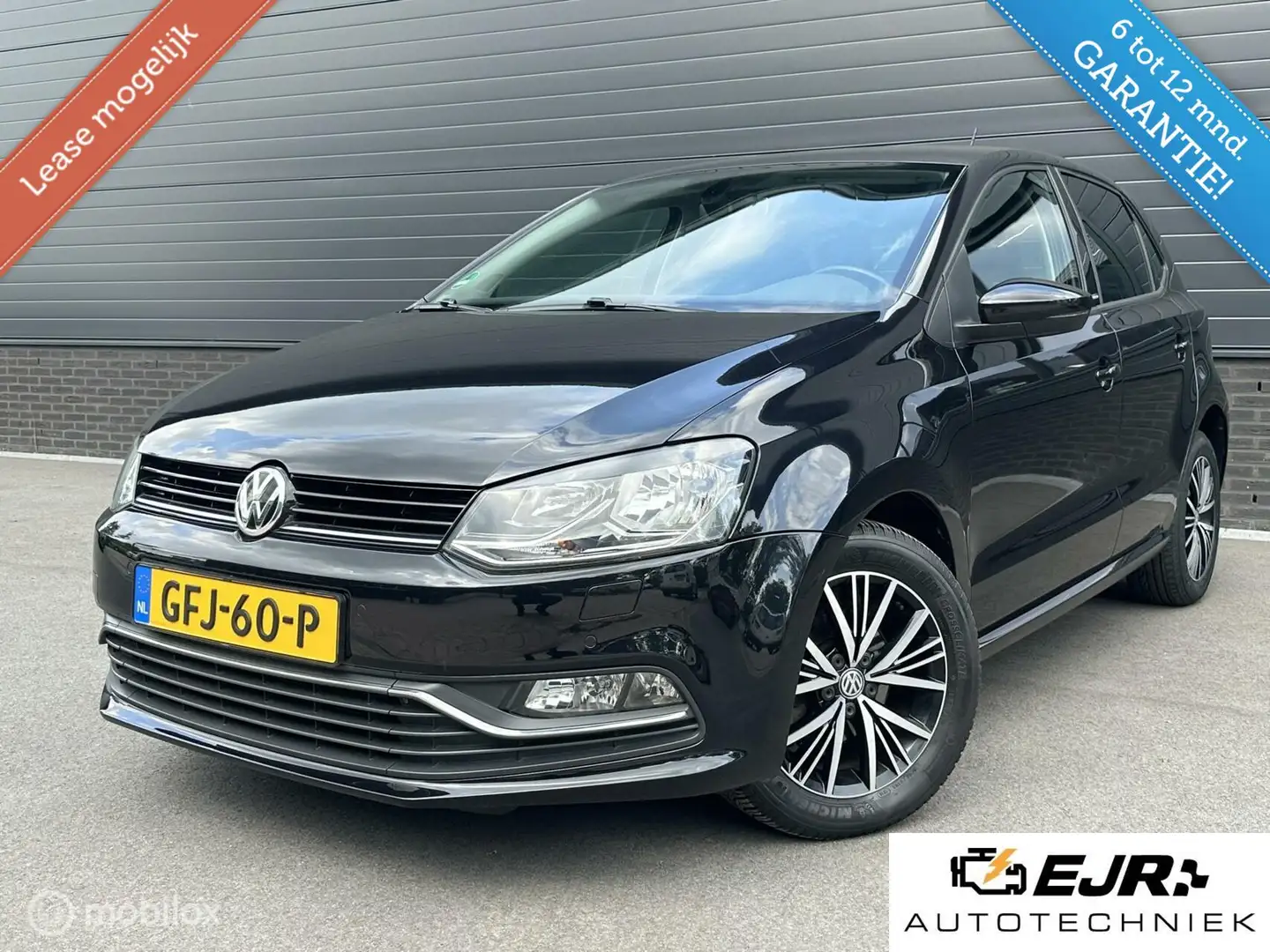 Volkswagen Polo 1.0 ALLSTAR CLIMA*CRUISE*NAV*CARPLAY*57000KM Zwart - 1