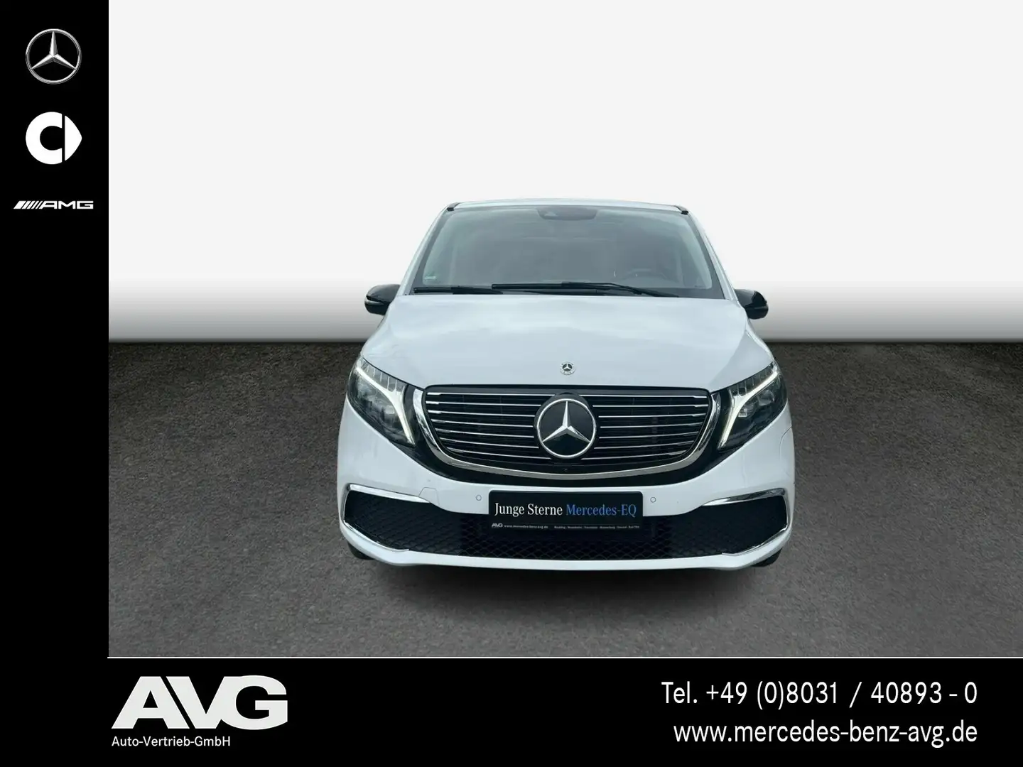 Mercedes-Benz EQV 300 EQV 300 AVANTGARDE Lang GSHD/MBUX/360°/LED/7Sitz Weiß - 2