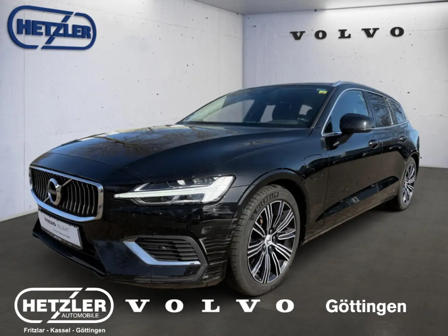 Volvo V60 Inscription Expression T6 Recharge  Nur Export Ver Černá - 1