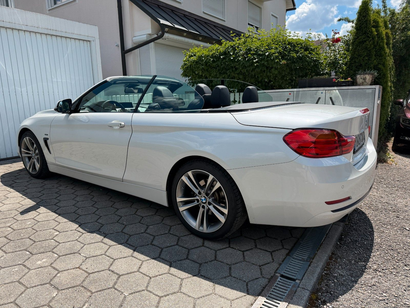 BMW 420 d Cabrio Sport Line Leder Airscarf Kamera — photo 4