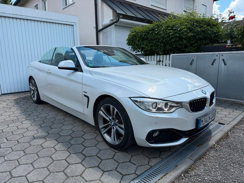 BMW 420 d Cabrio Sport Line Leder Airscarf Kamera