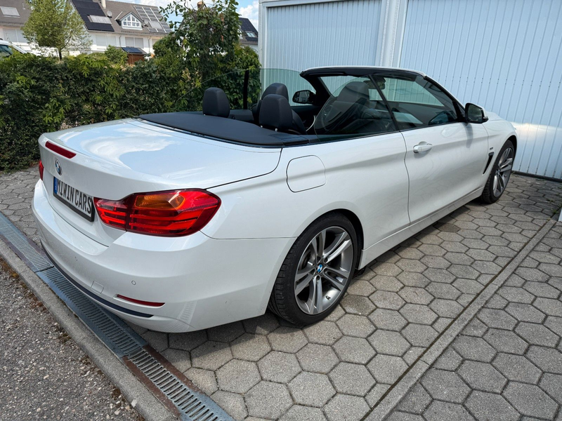 BMW 420 d Cabrio Sport Line Leder Airscarf Kamera — photo 8