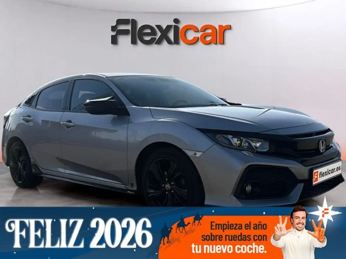 Honda Civic 1.0 VTEC Turbo Comfort Gris - 1