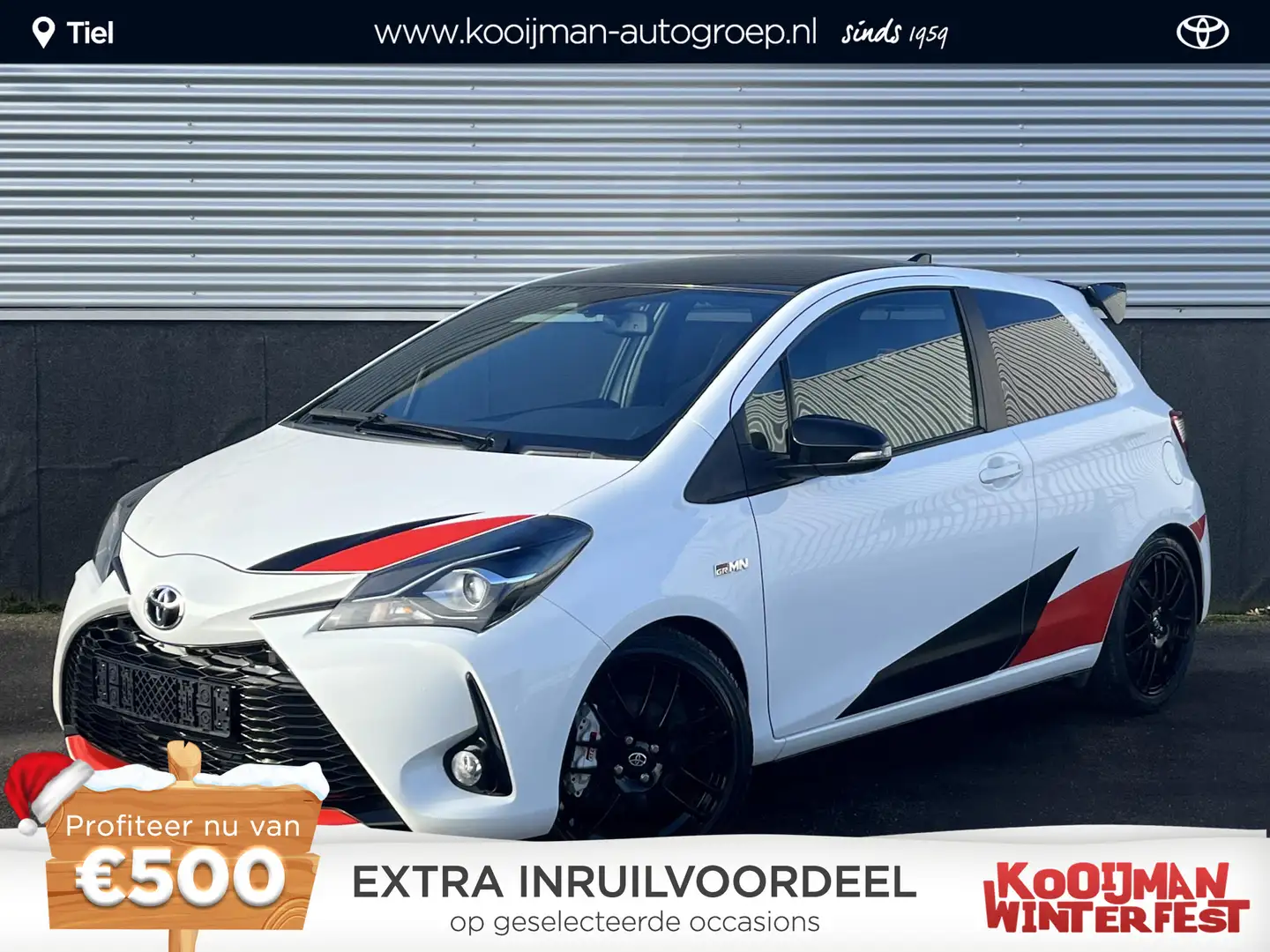 Toyota Yaris 1.8 GRMN Limited edition 212 PK GELIMITEERDE GRMN, Wit - 1