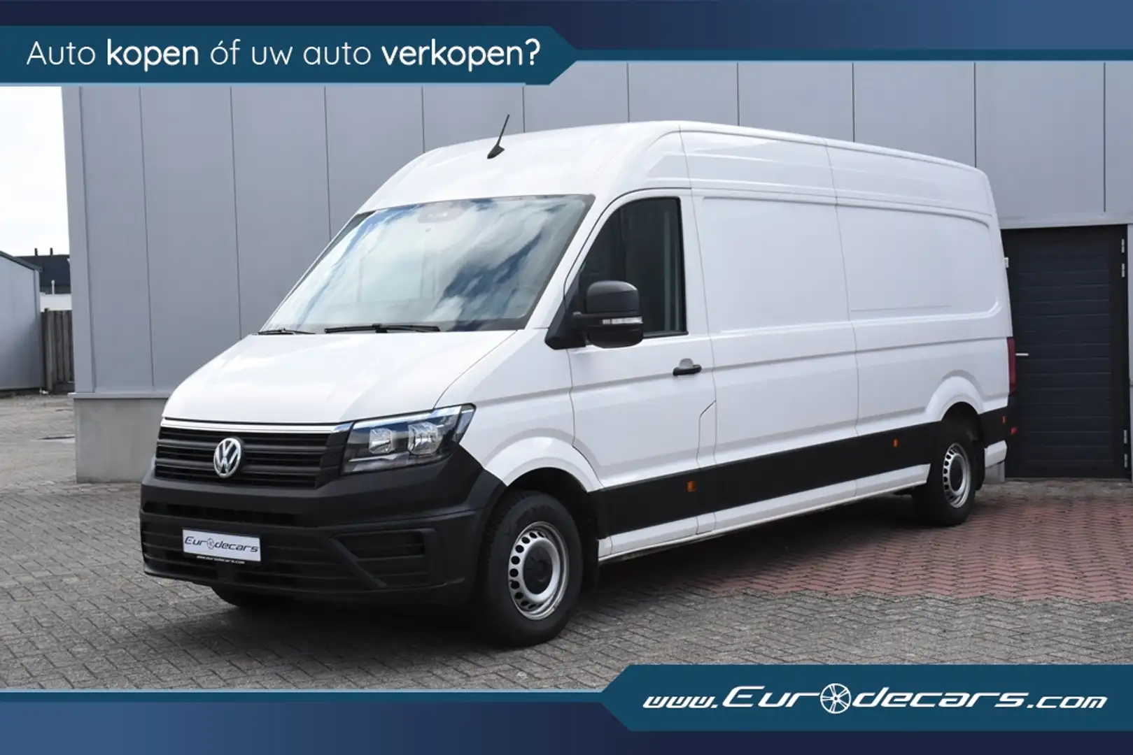 Volkswagen Crafter 35 2.0 TDI L4H3 Automaat *Leer*Navigatie*Trekhaak* Wit - 1