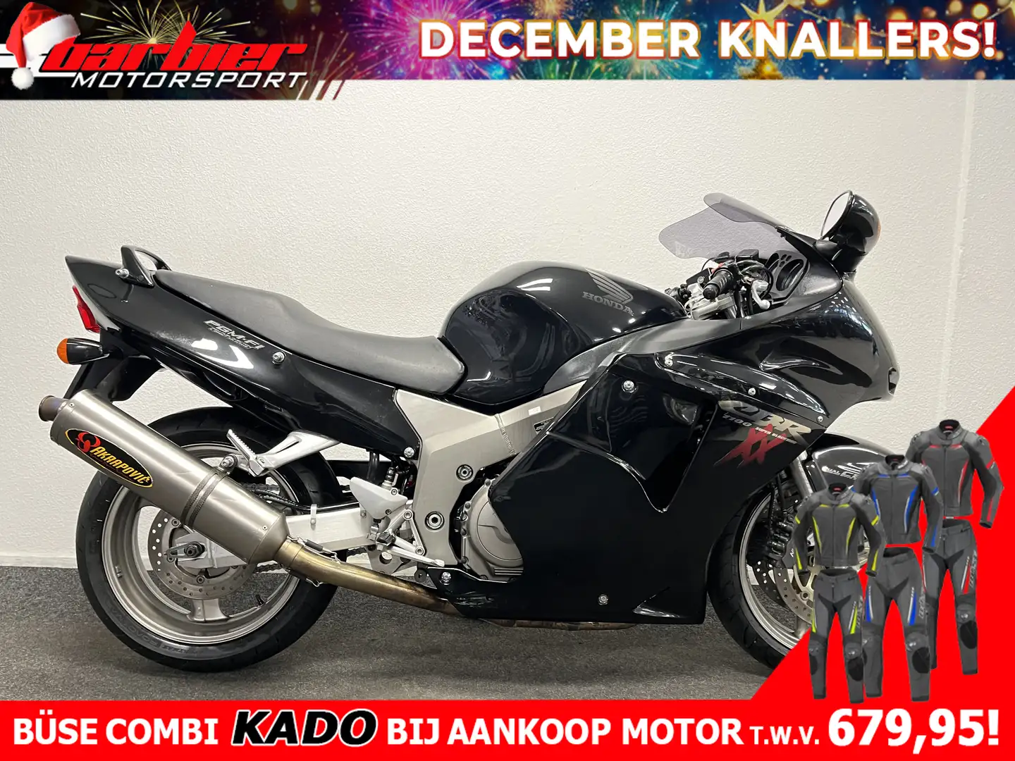 Honda CBR 1100 XX BLACK BIRD Zwart - 1