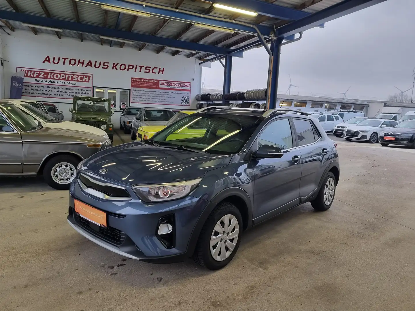 Kia Stonic 1,4 Gold Edition - Topzustand! Blau - 1