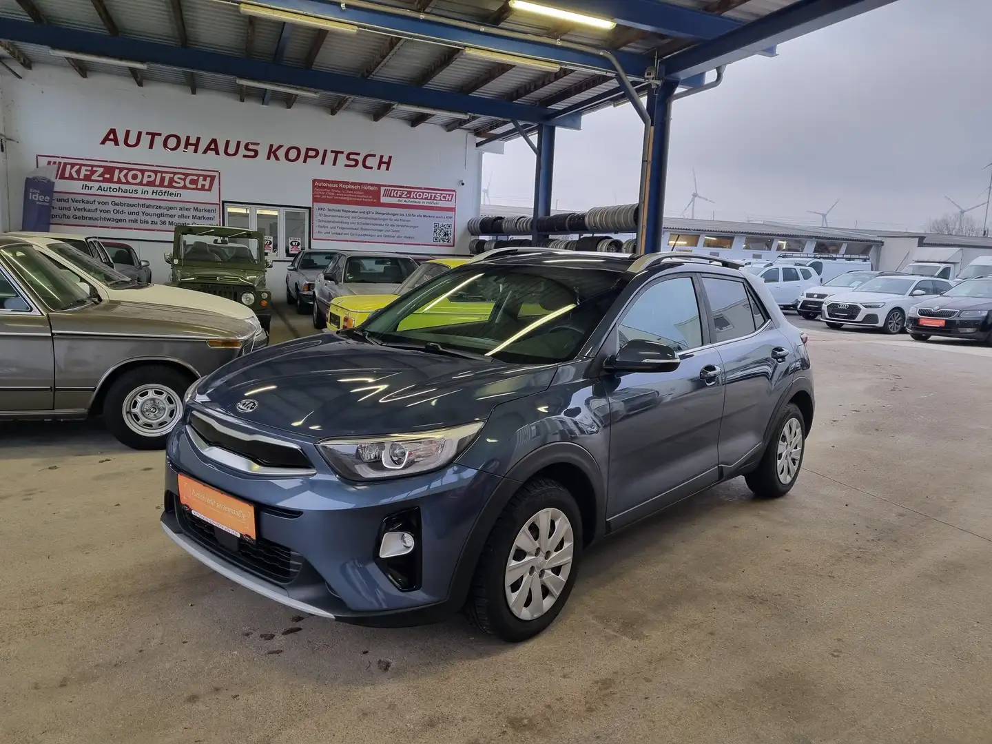 Kia Stonic 1,4 Gold Edition - Topzustand! Blau - 2