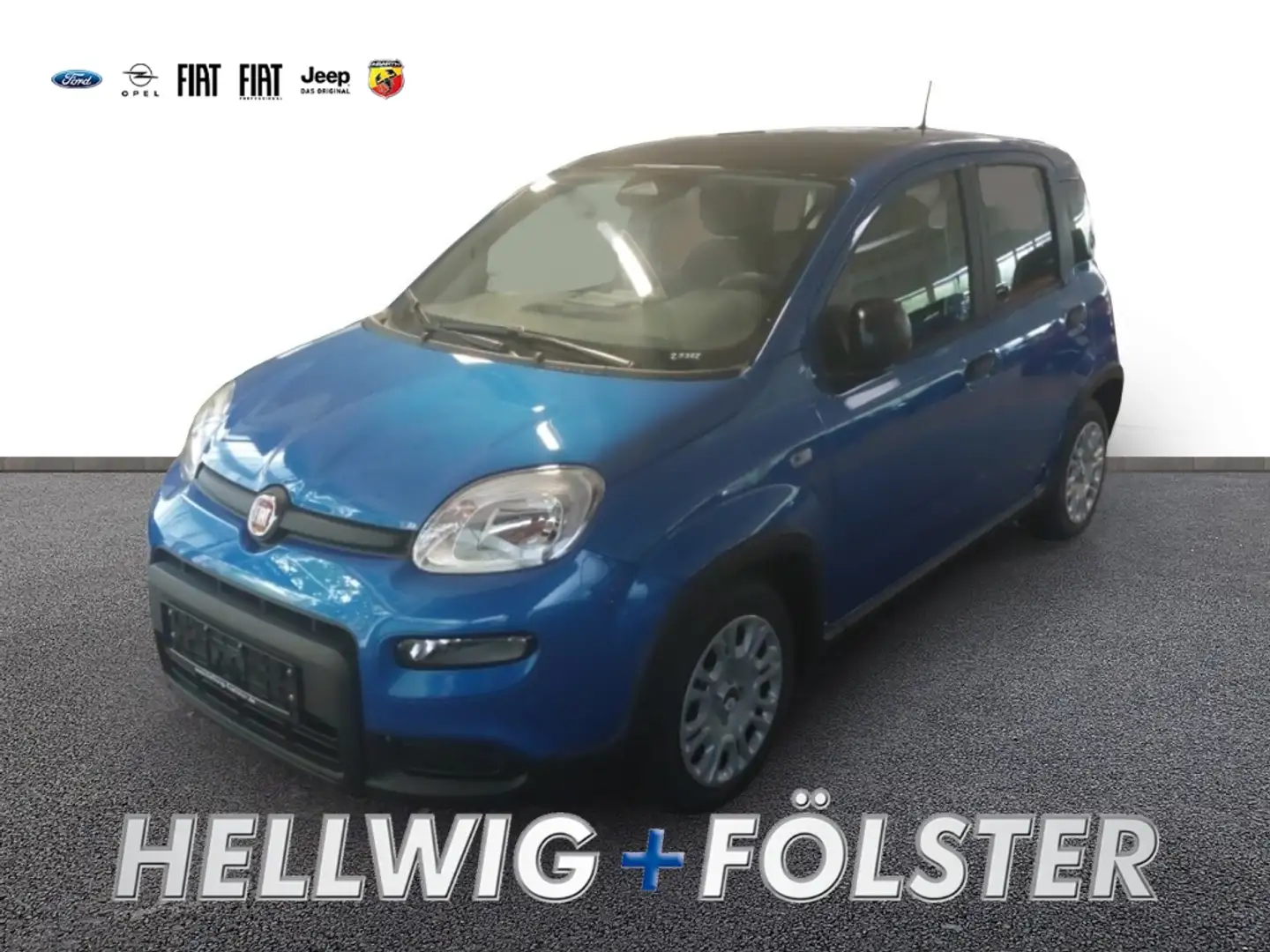 Fiat Panda City Paket DAB Spurhalteass. Verkehrszeichenerk. N Bleu - 1