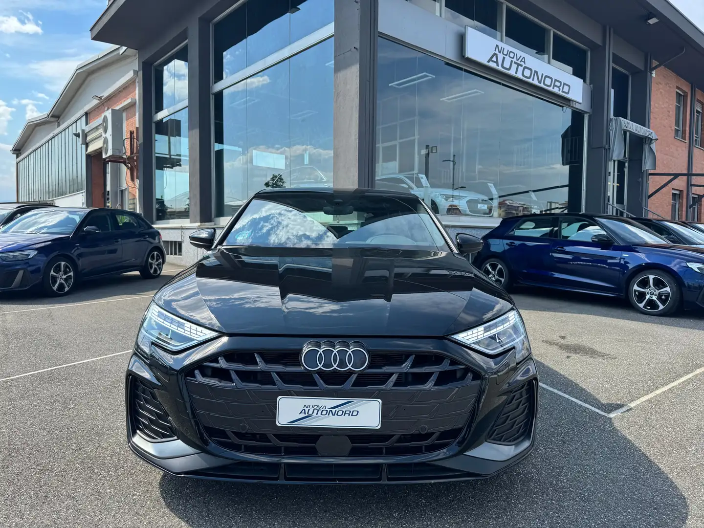 Audi A3 A3 Sportback 2.0 tdi S line edition 150cv s-tronic Schwarz - 2