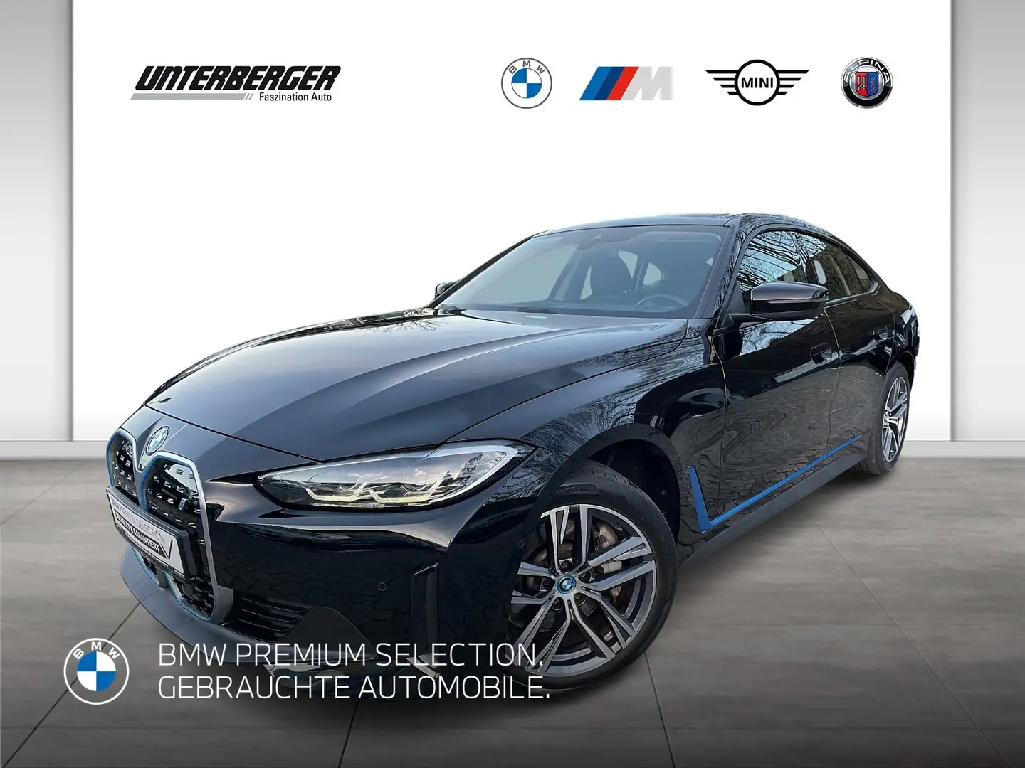 BMW i4 eDrive40 Gran Coupé Sportsitze-DAB-Connected Packa Noir - 1