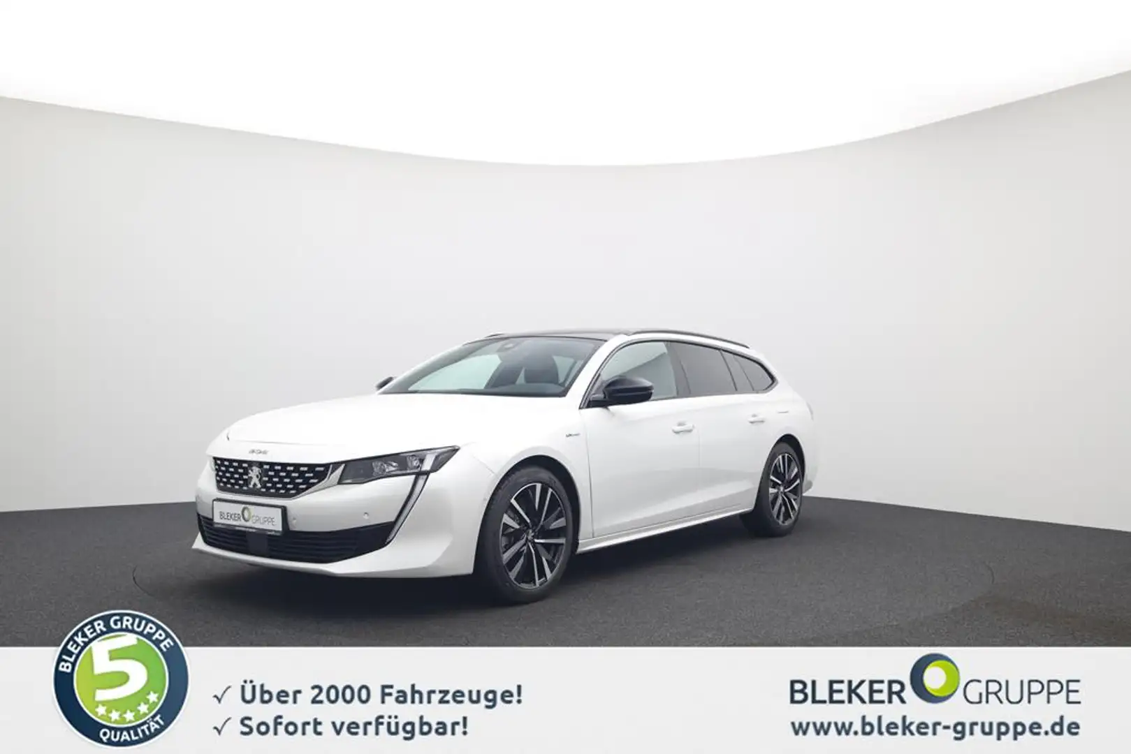 Peugeot 508 SW Hybrid 225 GT Pack Automatik Blanc - 1