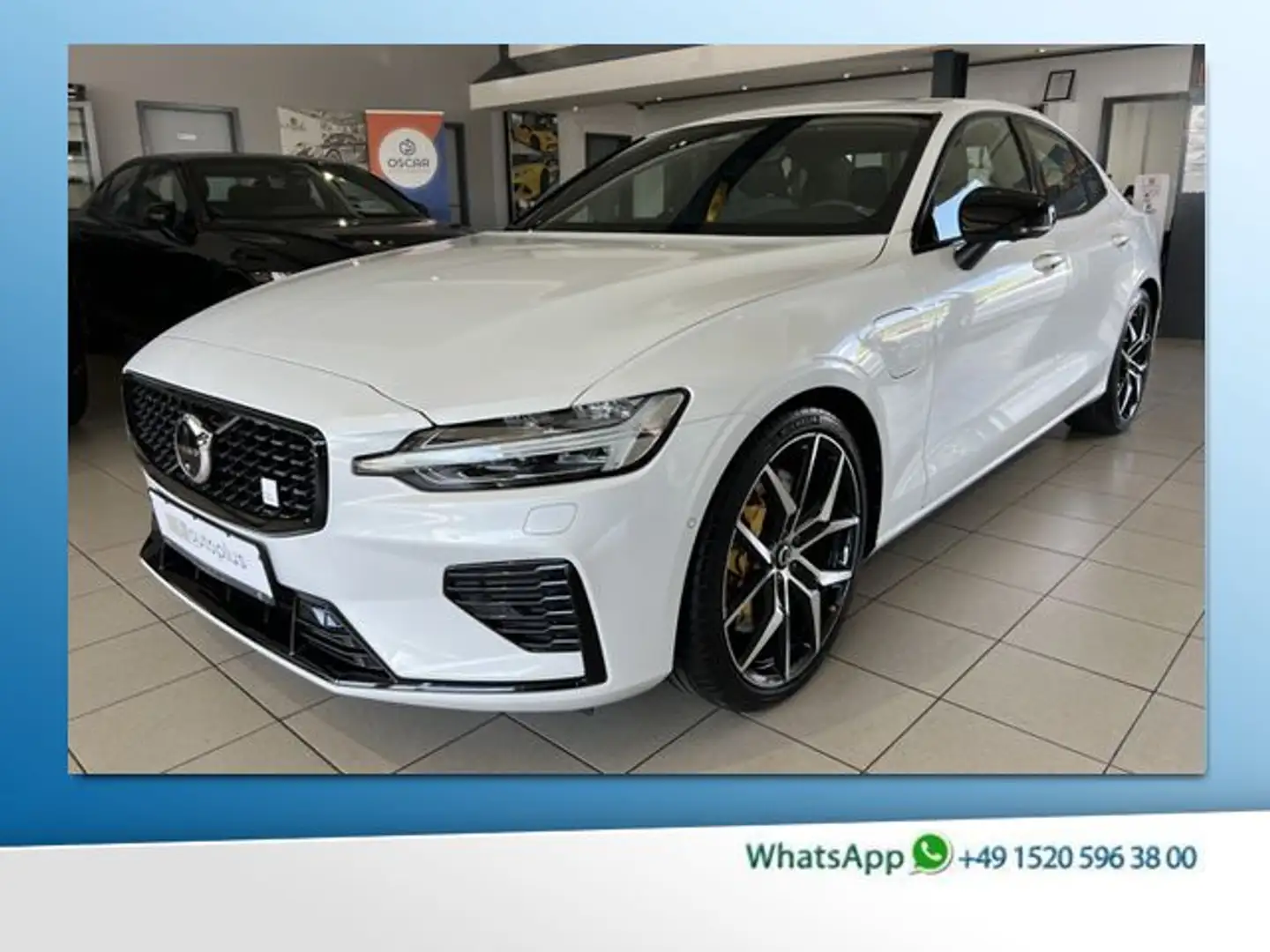 Volvo S60 T8 Polestar Engineered Recharge AWD B&W 360° Weiß - 1