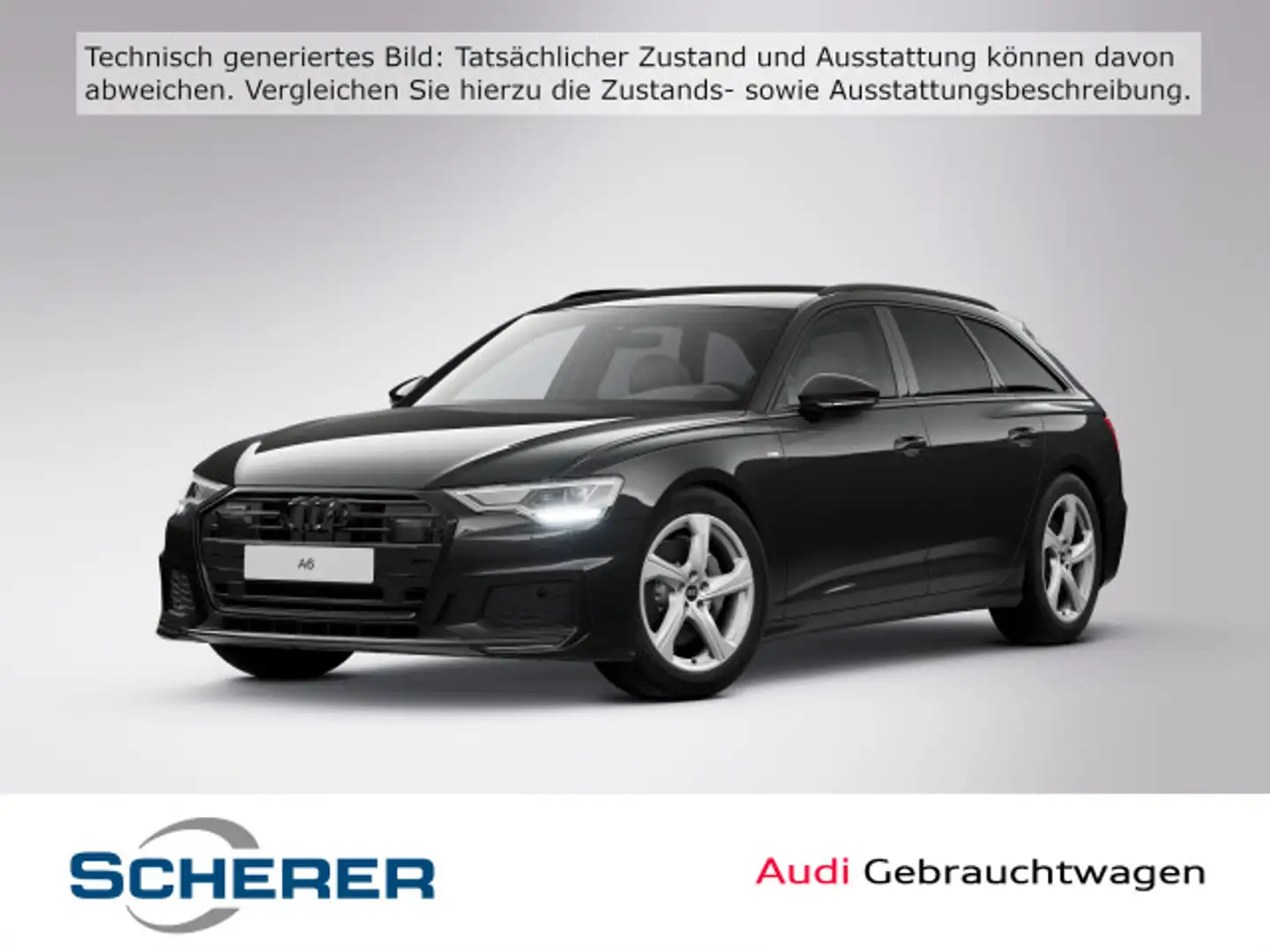 Audi A6 sport 50 TDI qu S Line Sportpaket*ACC* Schwarz - 1