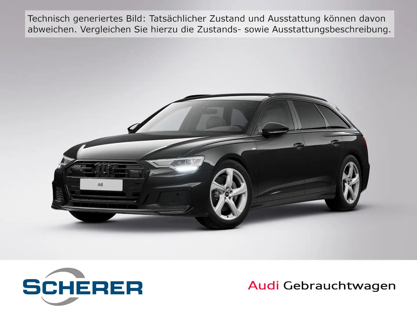 Audi A6 sport 50 TDI quattro 210(286) kW(PS) ti Schwarz - 1
