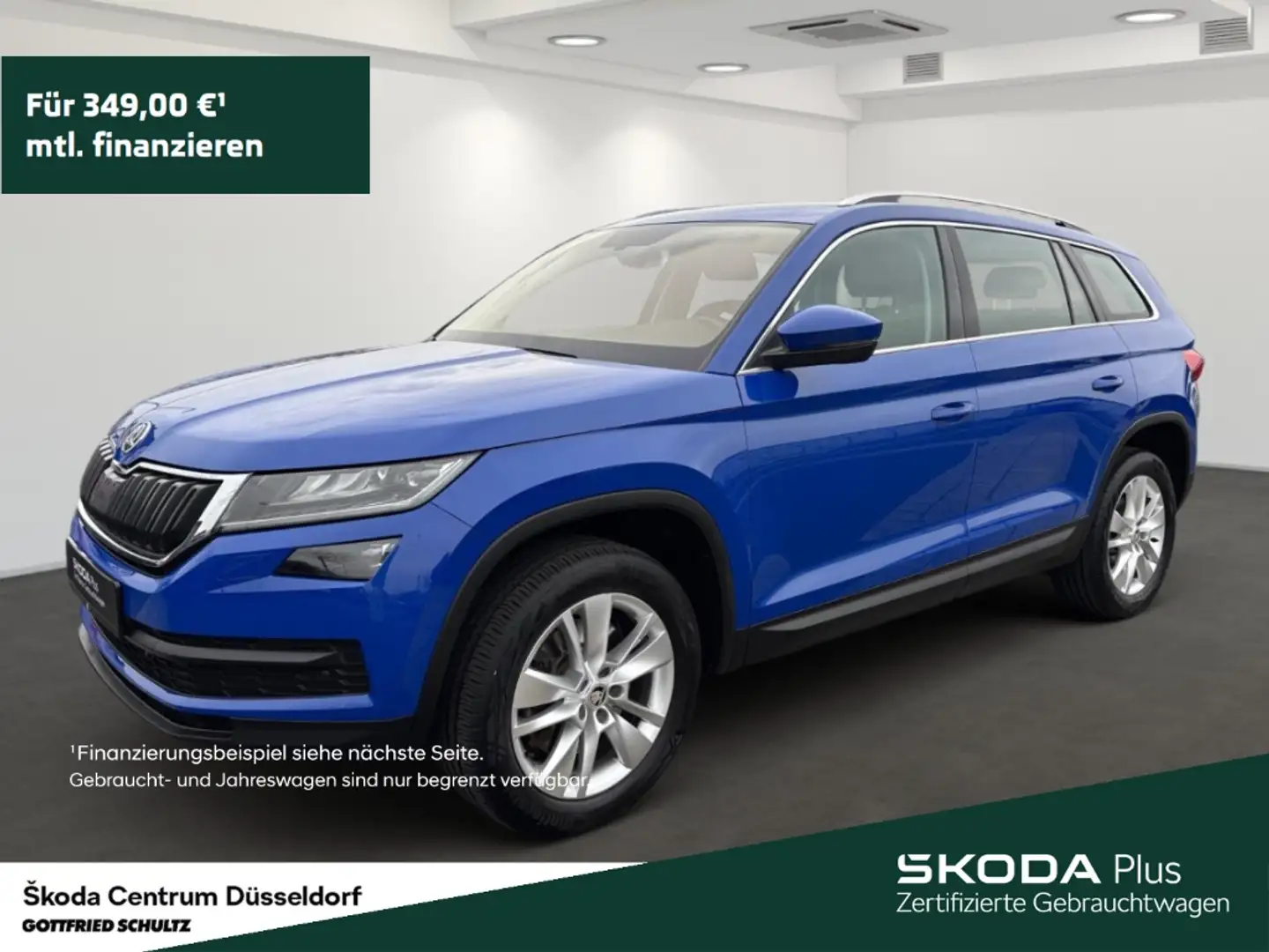 Skoda Kodiaq Style 4x4 DSG AHK Rückfahrkamera Frontscheibe heiz Blauw - 1