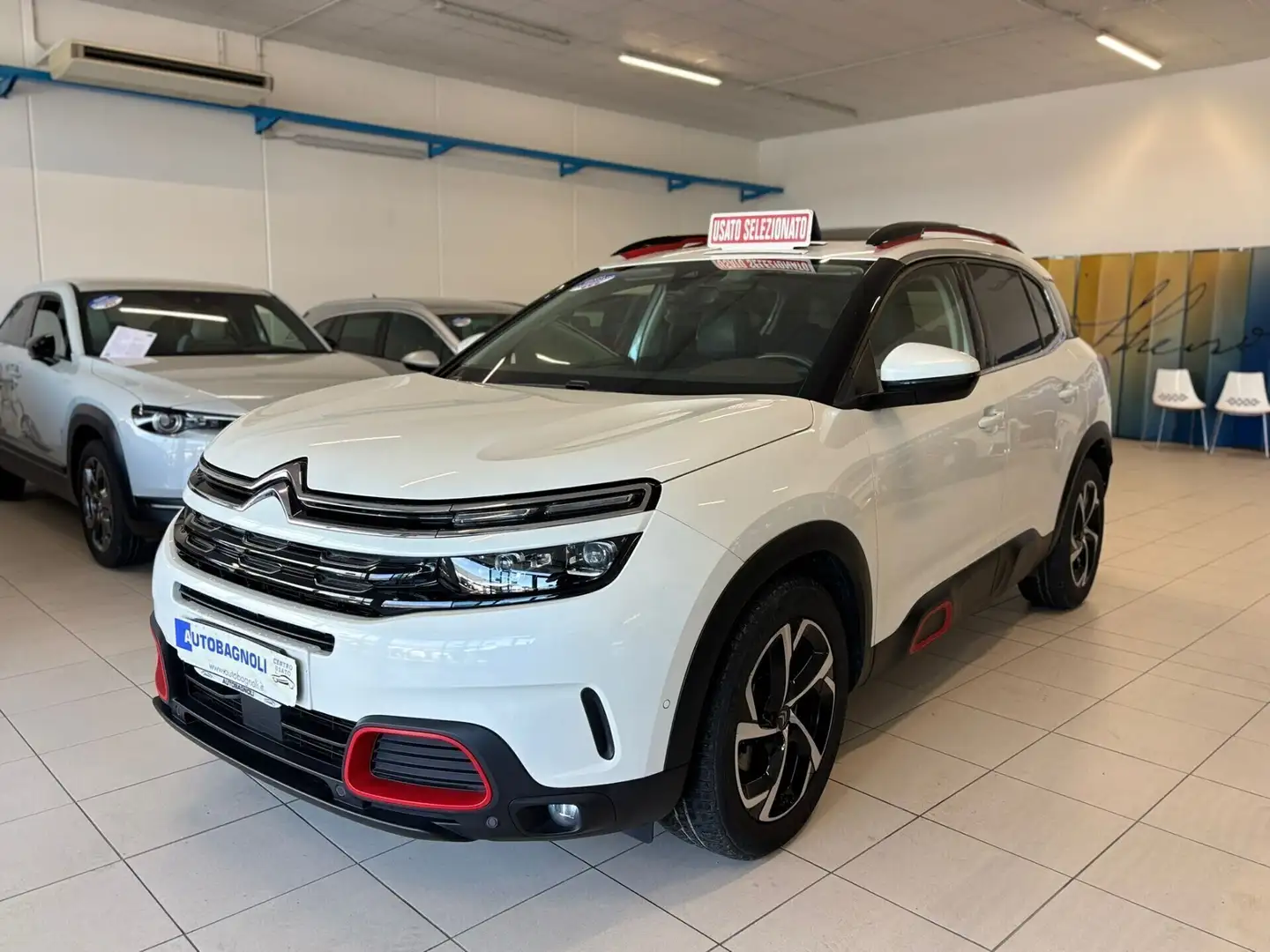 Citroen C5 Aircross SHINE BlueHDi 130 EAT8 N1 SPOTICAR Blanc - 1