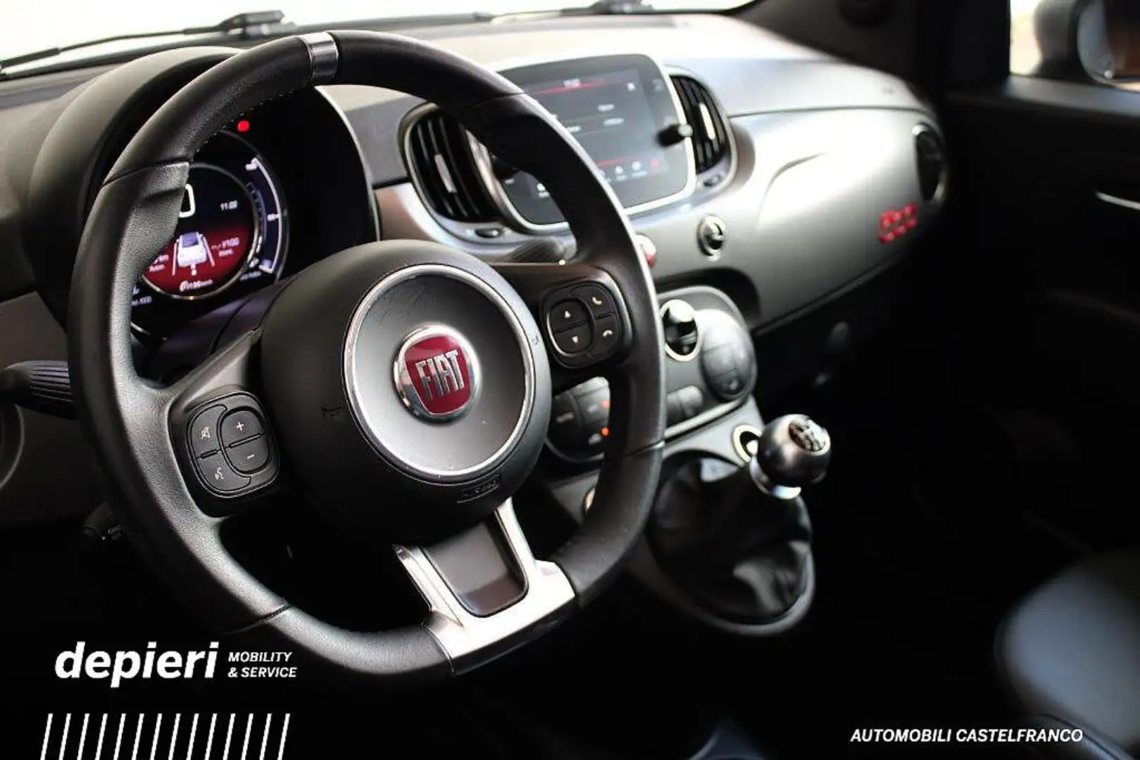 Fiat 500C 1.0 Hybrid Sport -MHEV -Ok Neop Grigio - 2