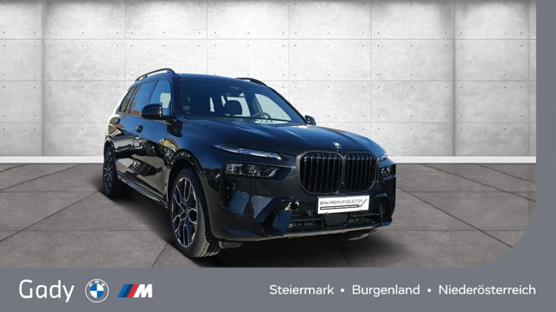 BMW X7 xDrive40d Schwarz - 1