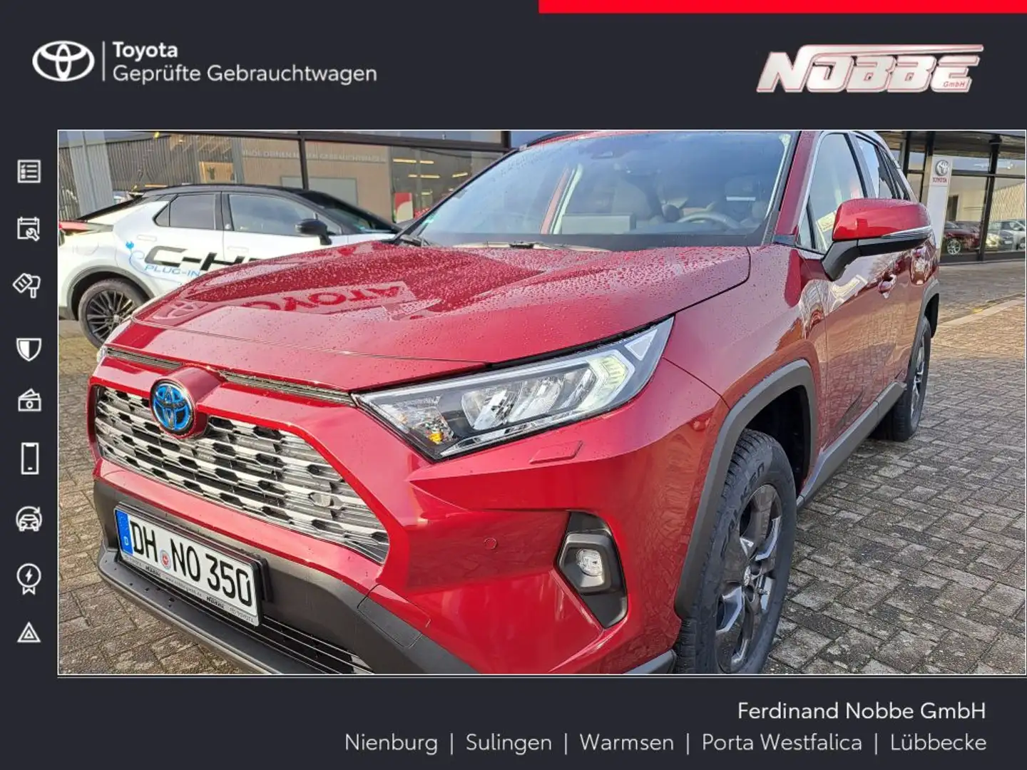 Toyota RAV 4 2.5 4x2 Hybrid Team Deutschland Rood - 1
