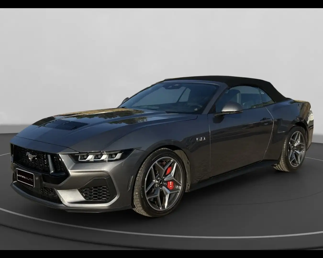 Ford Convertible 5.0 V8 Ti-VCT GT Gri - 1