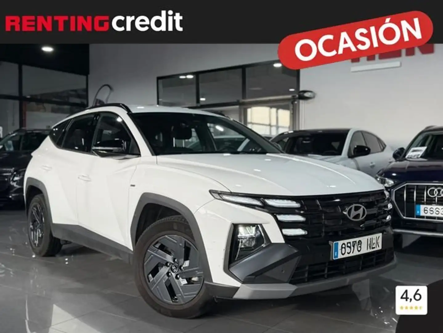Hyundai TUCSON 1.6 T Black line DT Blanco - 1