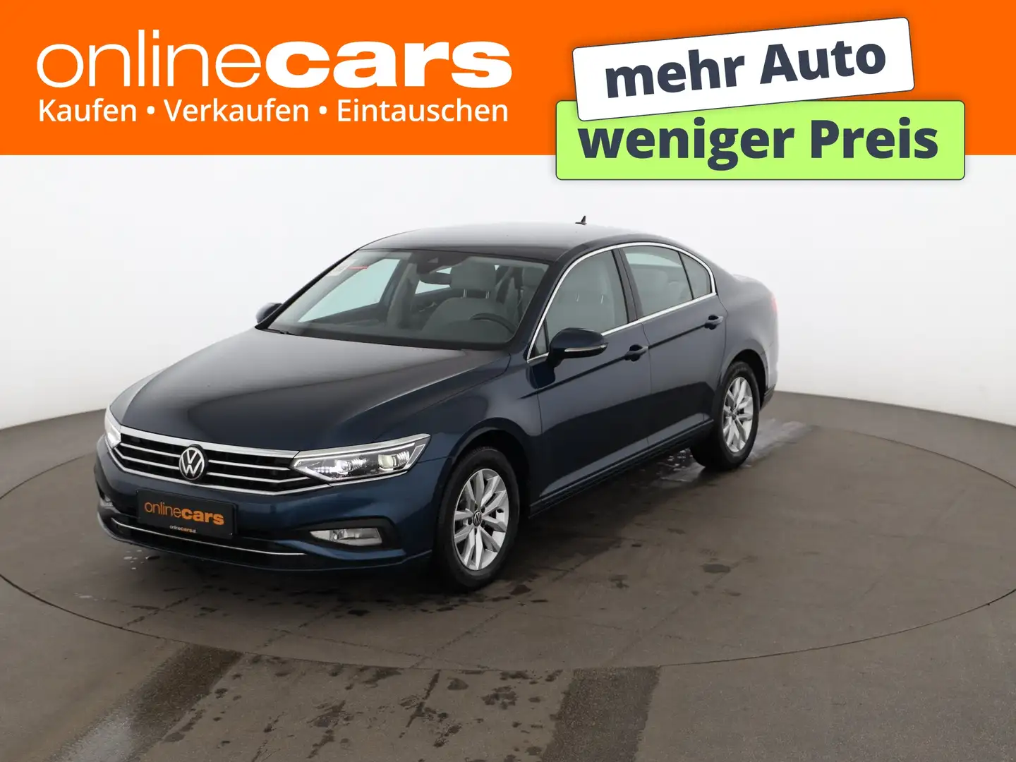 Volkswagen Passat 1.5 TSI Business MATRIX RADAR LEDER NAVI Blau - 1