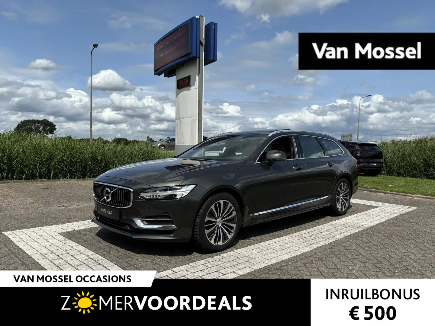 Volvo V90 2.0 D4 Inscription | Luxury Line | Schuif-/kanteld Gris - 1