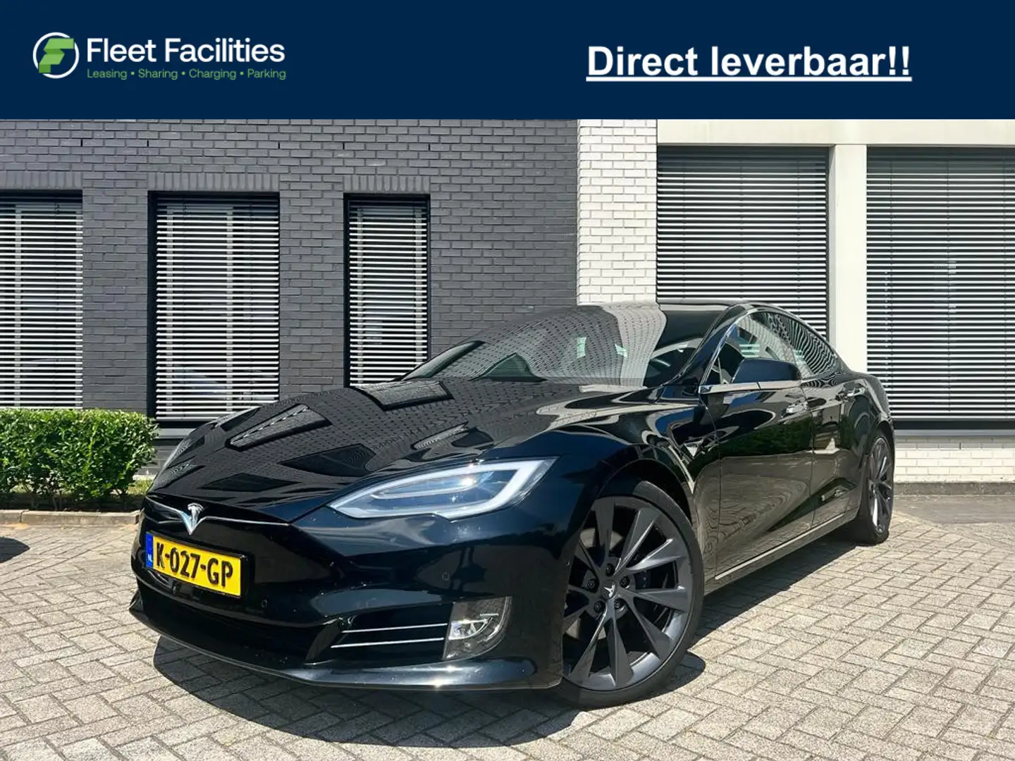 Tesla Model S Long Range Plus AWD Panoramadak 541PK BTW auto Чорний - 1