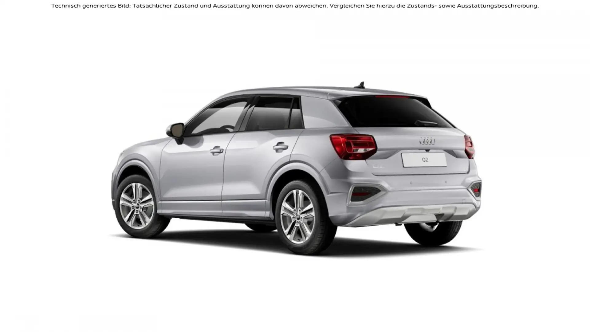 Audi Q2 35 TFSI S tronic advanced LED Navi ACC SHZ Silber - 2